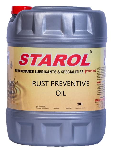 what is anti rust oil